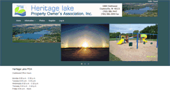 Desktop Screenshot of heritagelakepoa.com